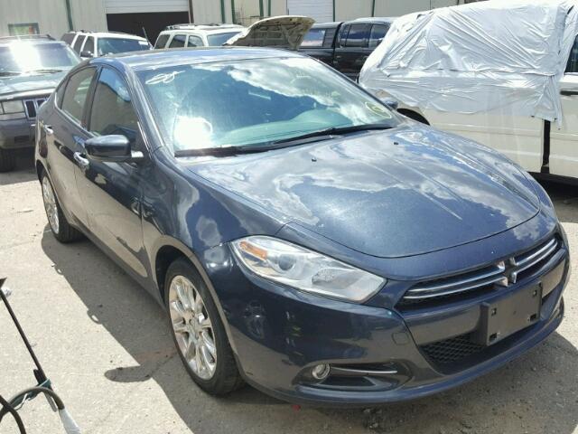 1C3CDFCA3DD107491 - 2013 DODGE DART LIMIT GRAY photo 1