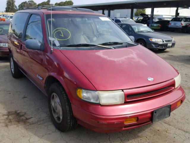 4N2DN11WXPD805466 - 1993 NISSAN QUEST GXE RED photo 1