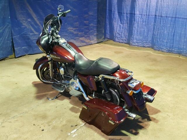 1HD1KB41X8Y616667 - 2008 HARLEY-DAVIDSON FLHX MAROON photo 3