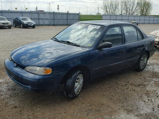 1Y1SK52811Z413279 - 2001 CHEVROLET GEO PRIZM 蓝色 照片 2