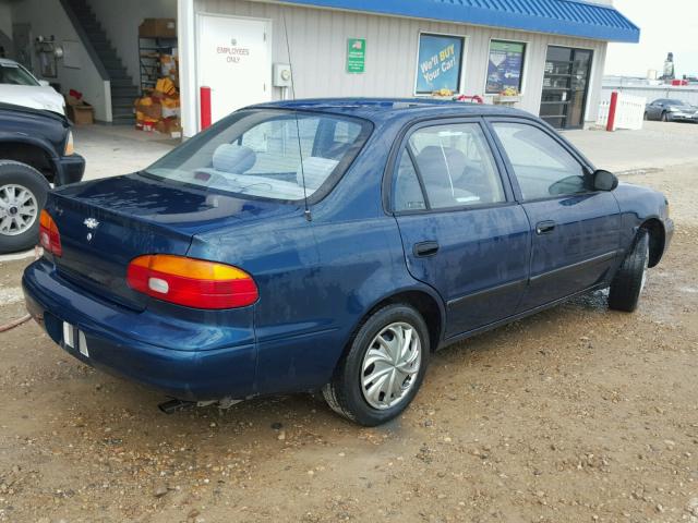 1Y1SK52811Z413279 - 2001 CHEVROLET GEO PRIZM 蓝色 照片 4