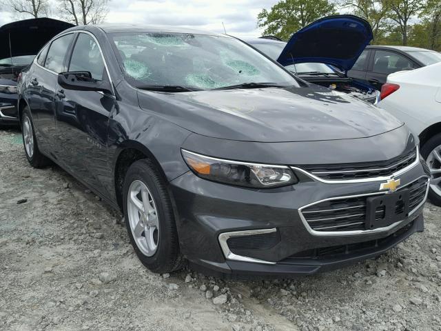 1G1ZB5ST4JF199082 - 2018 CHEVROLET MALIBU LS 灰色 照片 1