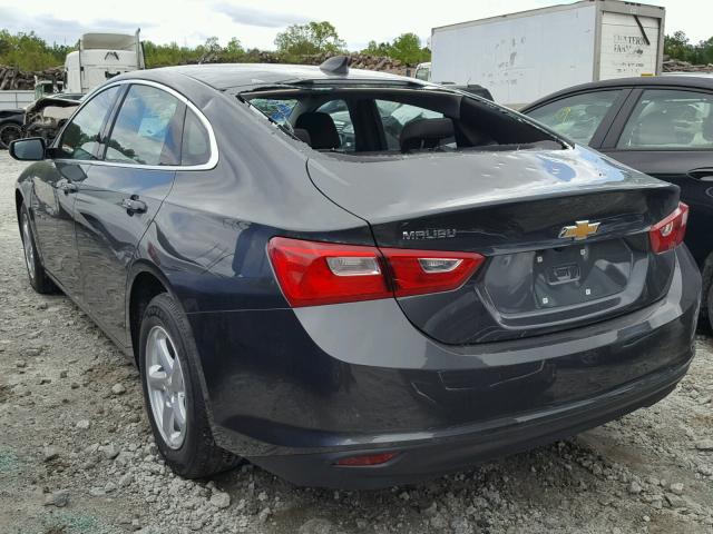 1G1ZB5ST4JF199082 - 2018 CHEVROLET MALIBU LS 灰色 照片 3