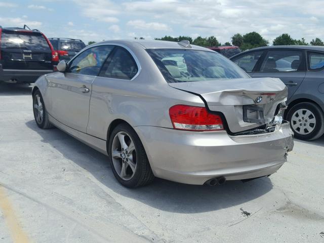 WBAUP935X9VF48743 - 2009 BMW 128 I GOLD photo 3