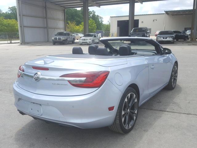 W04WT3N57GG099340 - 2016 BUICK CASCADA PR GRAY photo 4