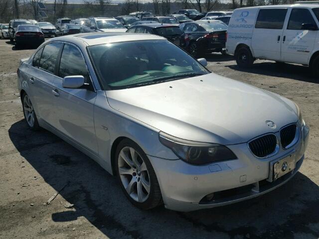 WBANB33575B114983 - 2005 BMW 545 I SILVER photo 1