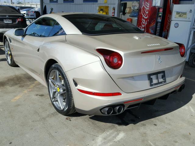 ZFF77XJA3H0224516 - 2017 FERRARI CALIFORNIA TAN photo 3