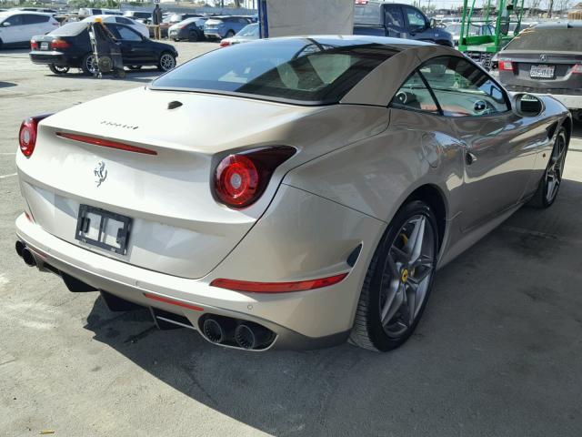 ZFF77XJA3H0224516 - 2017 FERRARI CALIFORNIA TAN photo 4