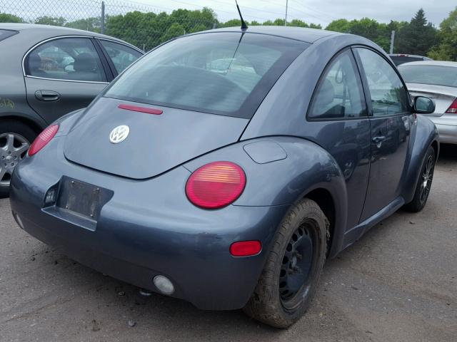 3VWCB21C72M453914 - 2002 VOLKSWAGEN NEW BEETLE 灰色 照片 4