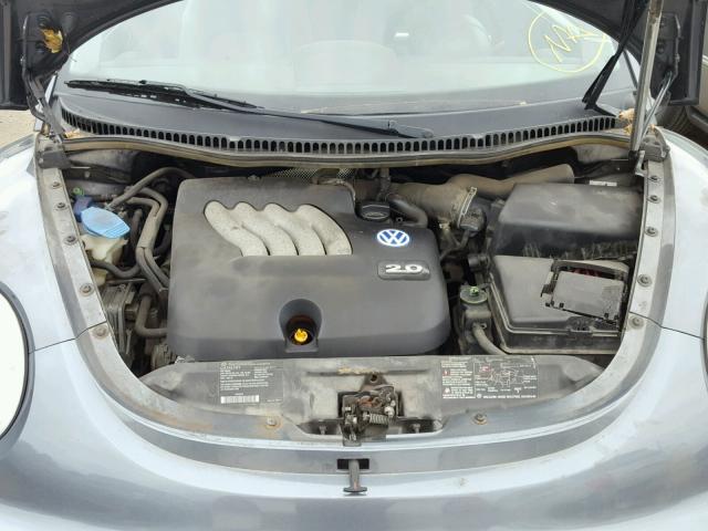 3VWCB21C72M453914 - 2002 VOLKSWAGEN NEW BEETLE 灰色 照片 7