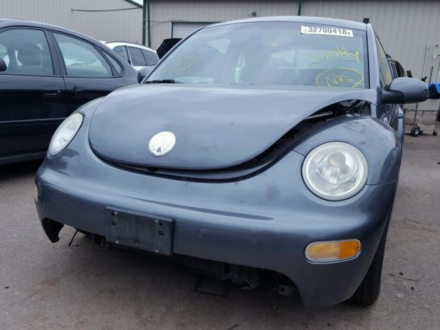 3VWCB21C72M453914 - 2002 VOLKSWAGEN NEW BEETLE 灰色 照片 9