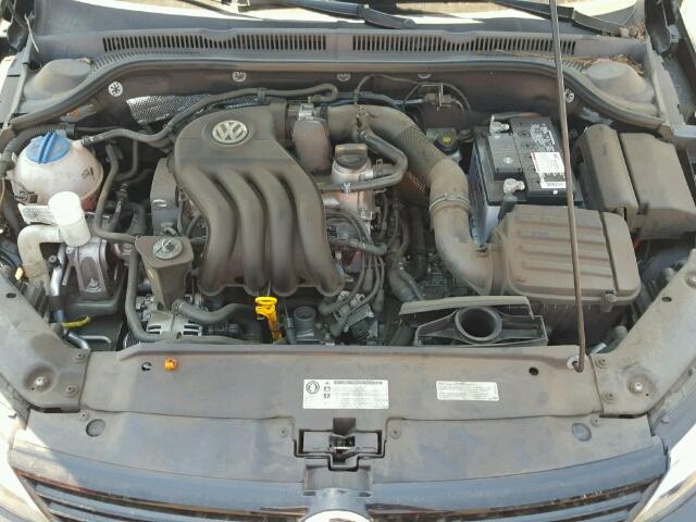 3VW2K7AJ9DM237413 - 2013 VOLKSWAGEN JETTA BASE 黑色 照片 7