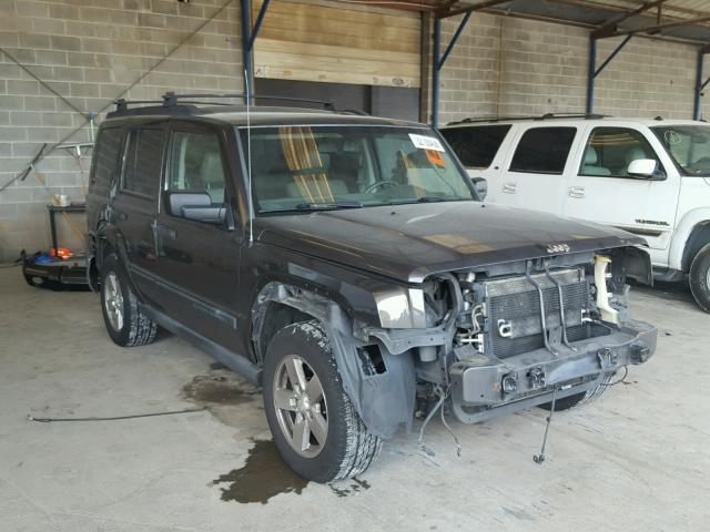 1J8HG48N86C188336 - 2006 JEEP COMMANDER BLACK photo 1
