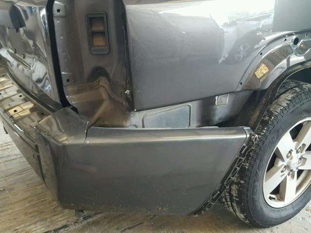 1J8HG48N86C188336 - 2006 JEEP COMMANDER BLACK photo 10