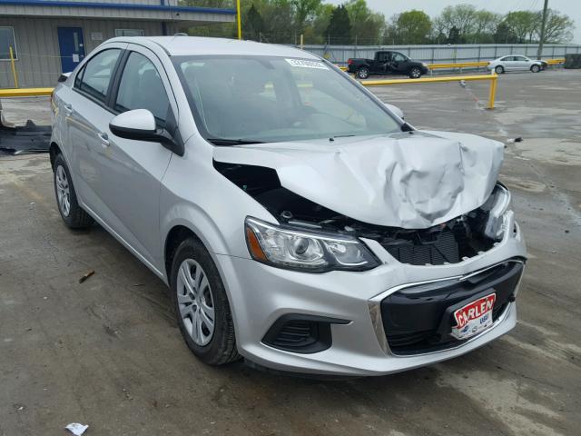 1G1JB5SHXH4141668 - 2017 CHEVROLET SONIC LS 银色 照片 1