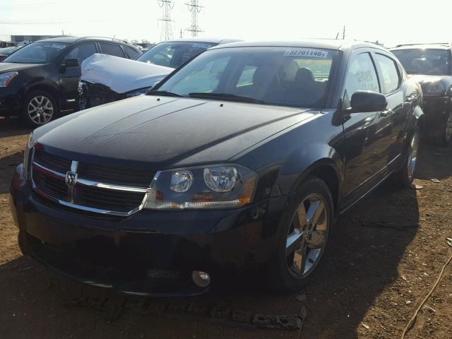 1B3LC76M58N652894 - 2008 DODGE AVENGER R/ BLACK photo 2