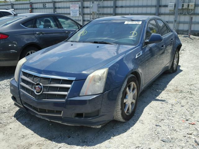 1G6DF577790124766 - 2009 CADILLAC CTS BLUE photo 2