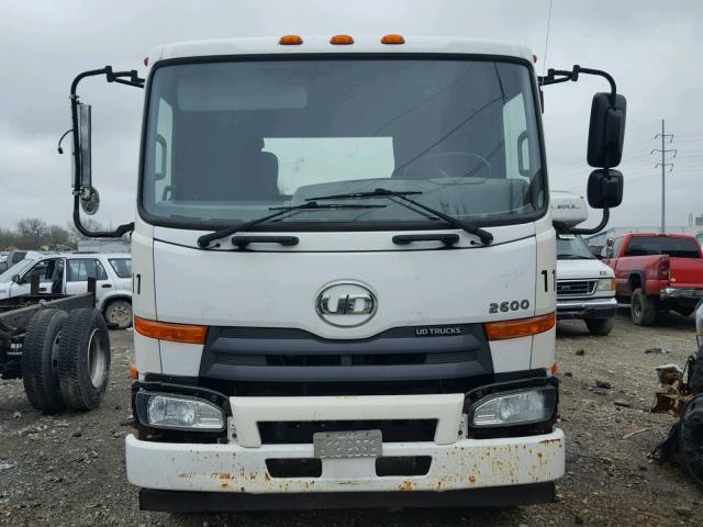 JNAA410H4CAN15203 - 2012 NISSAN DIESEL UD2600 WHITE photo 10