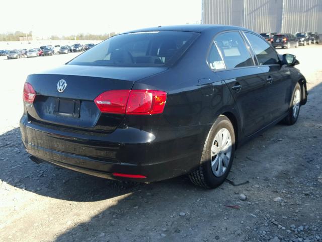 3VW1K7AJ1DM213330 - 2013 VOLKSWAGEN JETTA BASE 黑色 照片 4