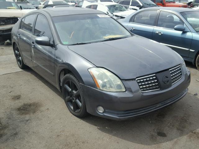 1N4BA41E34C919136 - 2004 NISSAN MAXIMA SE GRAY photo 1