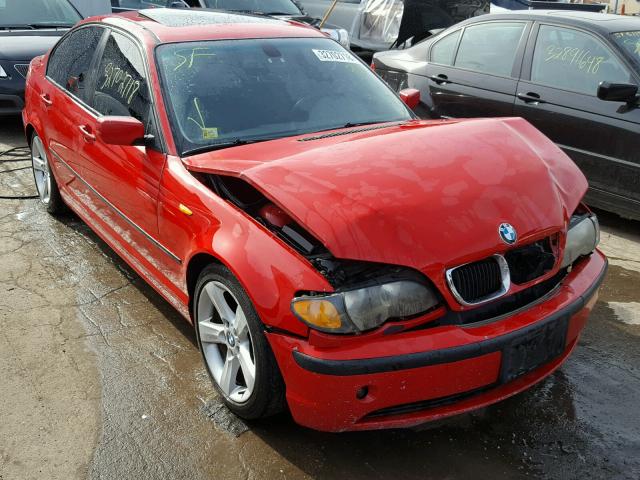 WBAAZ33435KW79359 - 2005 BMW 325 IS SUL RED photo 1