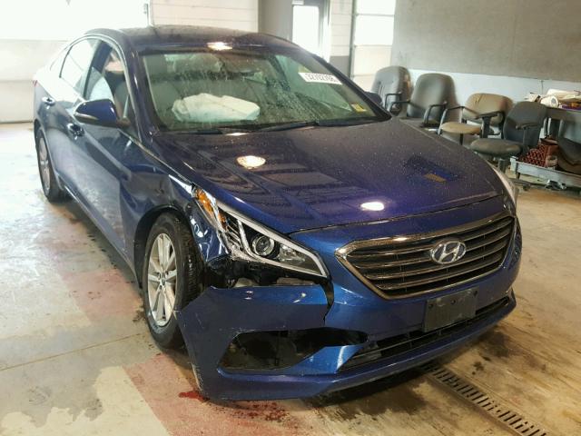 5NPE24AA0FH124067 - 2015 HYUNDAI SONATA ECO BLUE photo 1