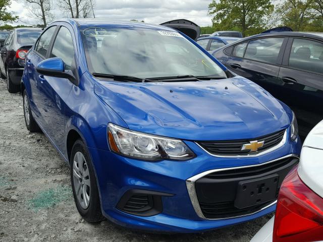 1G1JB5SHXJ4110233 - 2018 CHEVROLET SONIC LS 蓝色 照片 1