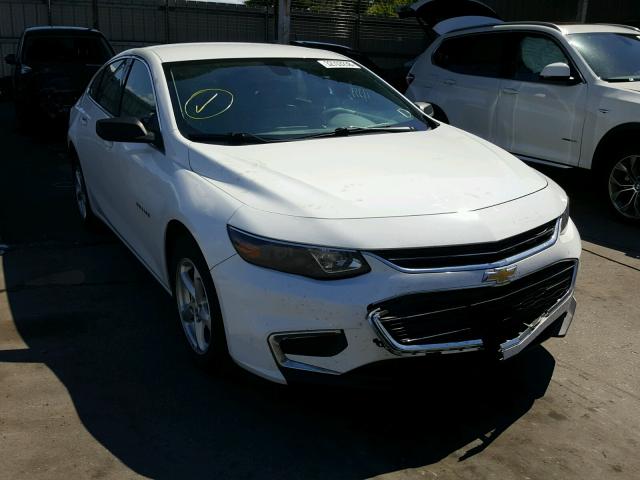1G1ZB5ST5GF291150 - 2016 CHEVROLET MALIBU LS თეთრი ფოტო 1