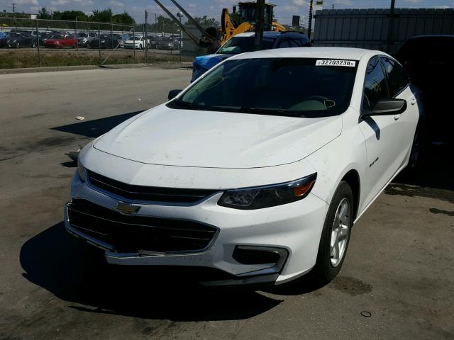 1G1ZB5ST5GF291150 - 2016 CHEVROLET MALIBU LS თეთრი ფოტო 2