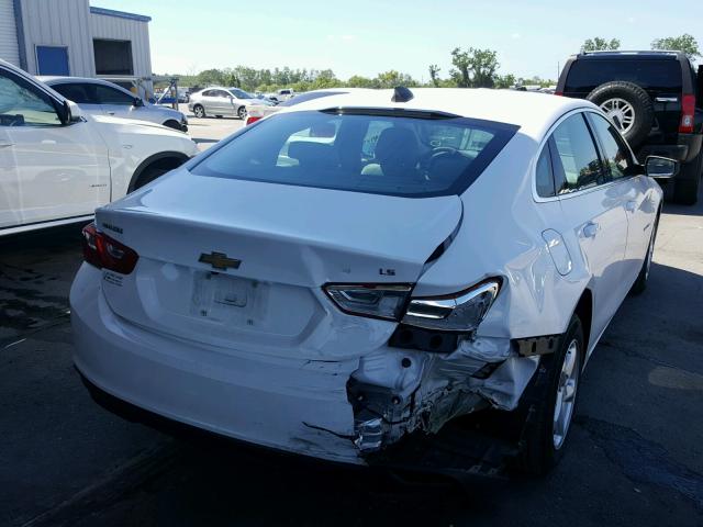 1G1ZB5ST5GF291150 - 2016 CHEVROLET MALIBU LS თეთრი ფოტო 4