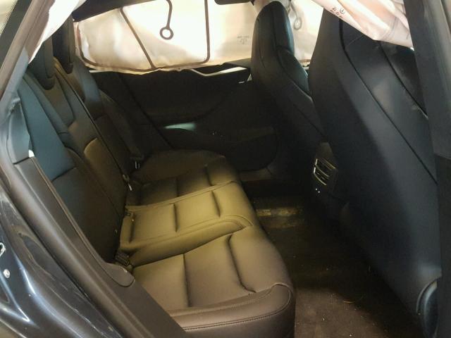 5YJSA1E2XJF243534 - 2018 TESLA MODEL S Սև լուսանկար 6
