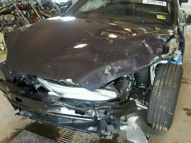 5YJSA1E2XJF243534 - 2018 TESLA MODEL S Սև լուսանկար 9