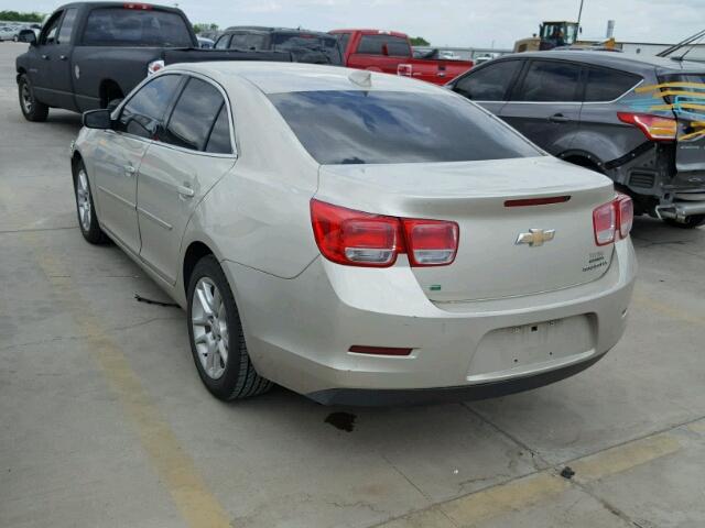 1G11C5SL1FF281319 - 2015 CHEVROLET MALIBU 1LT GOLD photo 3