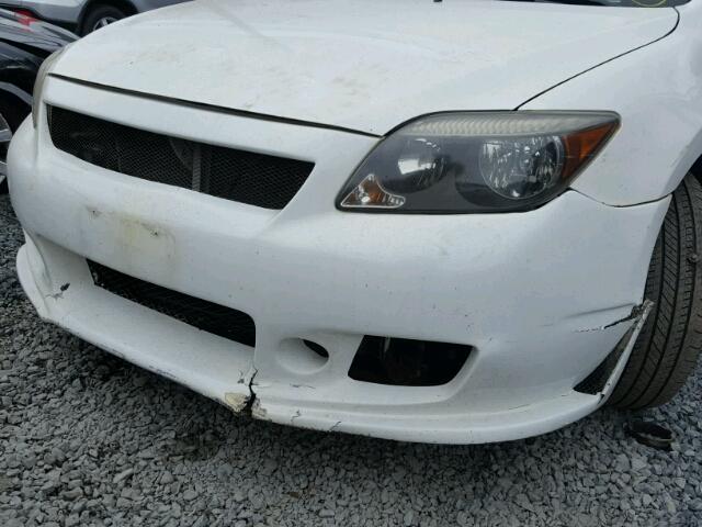 JTKDE177870214359 - 2007 TOYOTA SCION TC 白色 照片 9