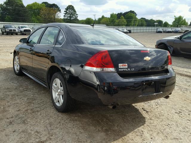 2G1WB5E33E1128287 - 2014 CHEVROLET IMPALA LIM BLACK photo 3