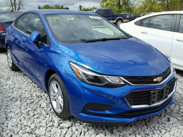 1G1BE5SM0J7101922 - 2018 CHEVROLET CRUZE LT BLUE photo 1