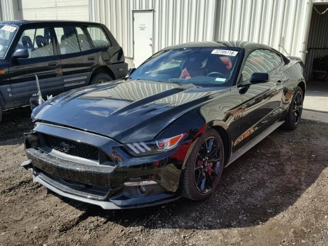 1FA6P8CF3H5311088 - 2017 FORD MUSTANG GT BLACK photo 2
