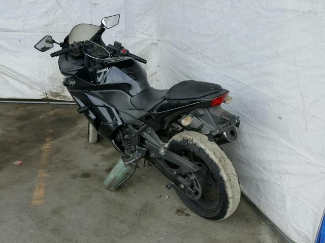 JKAEXMJ168DA10453 - 2008 KAWASAKI EX250 J BLACK photo 3