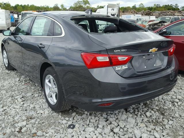 1G1ZB5ST5JF186373 - 2018 CHEVROLET MALIBU LS Boz foto 3