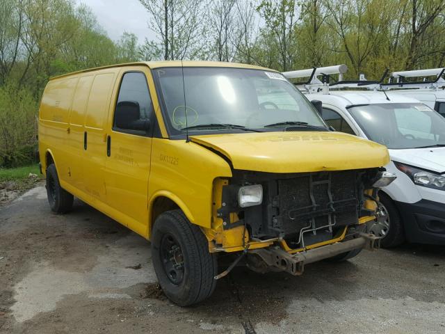 1GTW7GCA8B1902489 - 2011 GMC SAVANA G25 YELLOW photo 1