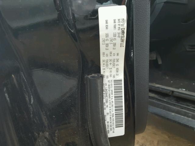 1J8HG58NX8C155864 - 2008 JEEP COMMANDER BLACK photo 10