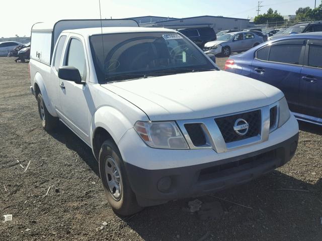 1N6BD0CT8CC457559 - 2012 NISSAN FRONTIER S WHITE photo 1