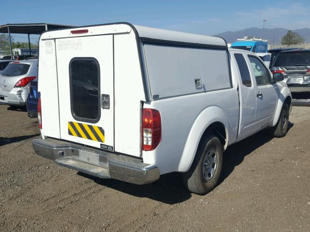 1N6BD0CT8CC457559 - 2012 NISSAN FRONTIER S WHITE photo 4