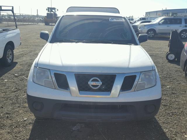 1N6BD0CT8CC457559 - 2012 NISSAN FRONTIER S WHITE photo 9