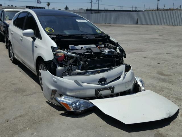 JTDZN3EU0C3035744 - 2012 TOYOTA PRIUS V WHITE photo 9