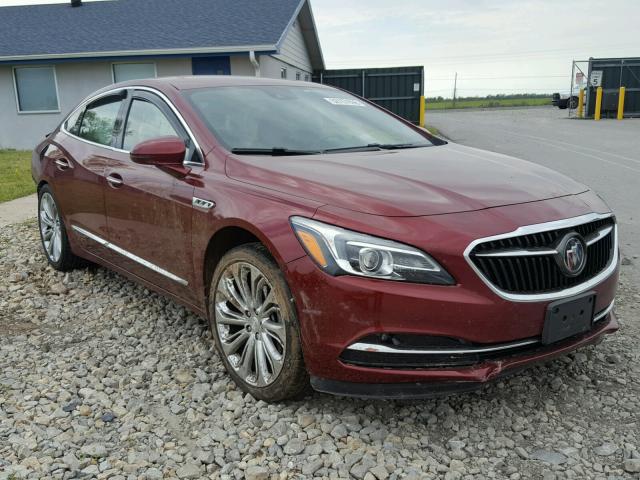 1G4ZR5SS5HU157807 - 2017 BUICK LACROSSE P MAROON photo 1