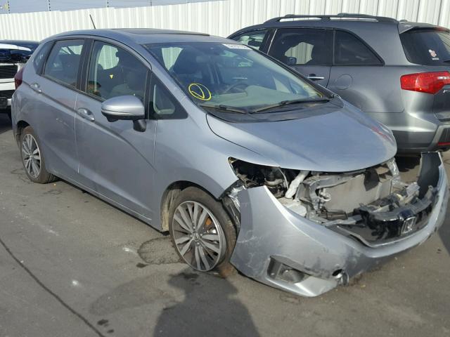 3HGGK5H77HM713236 - 2017 HONDA FIT EX SILVER photo 1