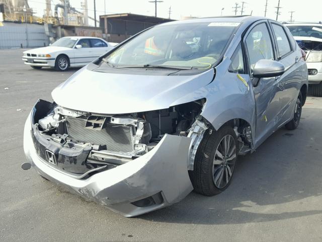 3HGGK5H77HM713236 - 2017 HONDA FIT EX SILVER photo 2