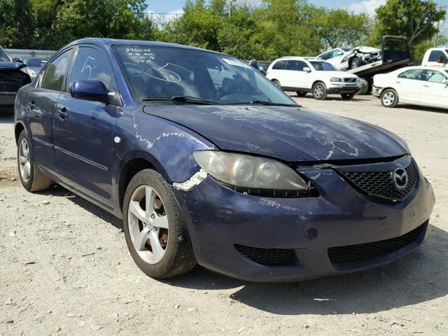 JM1BK12G661434879 - 2006 MAZDA 3 I BLUE photo 1