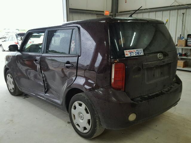 JTLKE50E181024594 - 2008 TOYOTA SCION XB BROWN photo 3